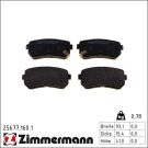 Zimmermann Bremsbelagsatz, Scheibenbremse 25677.160.1