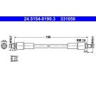 Bremsschlauch 24.5154-0190.3 Bremsschlauch 24.5154-0190.3