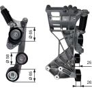 Spannrolle, Keilrippenriemen T39136 Spannrolle, Keilrippenriemen T39136