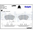 Delphi Bremsbelagsatz, Scheibenbremse LP2072