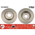 Bremsscheibe TRW SINGLE DF4866S