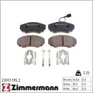 Zimmermann Bremsbelagsatz, Scheibenbremse 23917.195.2