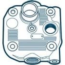 OE Germany Zylinderkopf, Druckluftkompressor 06 1320 XF1050 OE Germany Zylinderkopf, Druckluftkompressor 06 1320 XF1050