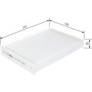 BOSCH 1 987 435 010 Innenraumfilter FILTER+pro