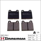 Zimmermann Bremsbelagsatz, Scheibenbremse 20011.150.1
