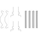 BOSCH Zubehörsatz, Scheibenbremsbelag 1 987 474 313