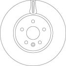 TRW Bremsscheibe DF6820