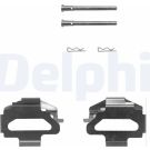 Delphi Zubehörsatz, Scheibenbremsbelag LX0150