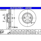 Bremsscheibe 24.0132-0169.1