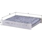 Filter, Innenraumluft LAK 141