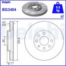 Bremsscheibe BG3404 Bremsscheibe BG3404