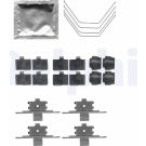 Delphi Zubehörsatz, Scheibenbremsbelag LX0521