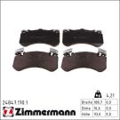 Zimmermann Bremsbelagsatz, Scheibenbremse 24847.170.1