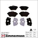 Zimmermann Bremsbelagsatz, Scheibenbremse 22437.165.1