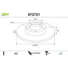 Bremsscheibe 672721