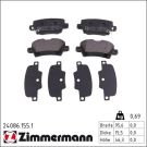 Zimmermann Bremsbelagsatz, Scheibenbremse 24086.155.1