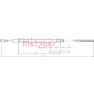 Metzger Seilzug, Feststellbremse 10.4155