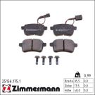 Zimmermann Bremsbelagsatz, Scheibenbremse 25156.175.1