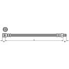 Metzger Bremsschlauch 4110149