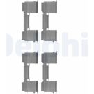 Delphi Zubehörsatz, Scheibenbremsbelag LX0478
