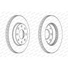 Bremsscheibe DDF1279C