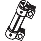 Rohrverbinder, Abgasanlage 265-459 Rohrverbinder, Abgasanlage 265-459