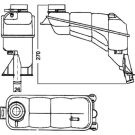Ausgleichsbehälter, Kühlmittel CRT 117 000S