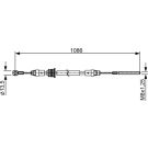 BOSCH Seilzug, Feststellbremse 1 987 482 547