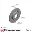 Zimmermann Bremsscheibe Coat Z 180.3027.20
