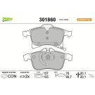 Valeo Bremsbelagsatz, Scheibenbremse ESSENTIAL 301860