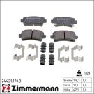 Zimmermann Bremsbelagsatz, Scheibenbremse 24421.170.3