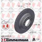 Zimmermann Bremsscheibe Coat Z 460.4522.20