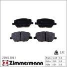 Zimmermann Bremsbelagsatz, Scheibenbremse 22165.200.1