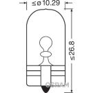 Osram Glühlampe, Blinkleuchte Original W5W 24V Faltschachtel ORIGINAL 2845