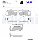 Delphi Bremsbelagsatz, Scheibenbremse LP954