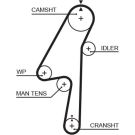 Gates Zahnriemen PowerGrip™ 5580XS