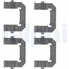 Delphi Zubehörsatz, Scheibenbremsbelag LX0501