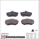 Zimmermann Bremsbelagsatz, Scheibenbremse 20778.196.1