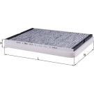 Filter, Innenraumluft LAK 75 Filter, Innenraumluft LAK 75