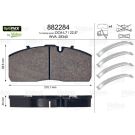 Valeo Bremsbelagsatz, Scheibenbremse OPTIPACK 882284