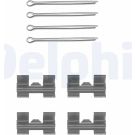 Delphi Zubehörsatz, Scheibenbremsbelag LX0032