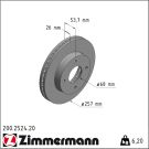 Bremsscheibe 200.2524.20
