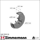 Bremstrommel 600.1959.20 Bremstrommel 600.1959.20