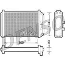Wärmetauscher, Innenraumheizung DRR09033 Wärmetauscher, Innenraumheizung DRR09033