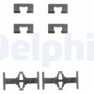 Delphi Zubehörsatz, Scheibenbremsbelag LX0197