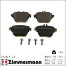 Zimmermann Bremsbelagsatz, Scheibenbremse 22792.175.1