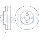 Delphi Bremsscheibe BG3734