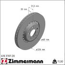 Bremsscheibe 610.3707.20