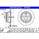 Bremsscheibe 24.0110-0214.1
