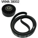 SKF Keilrippenriemensatz VKMA 38002